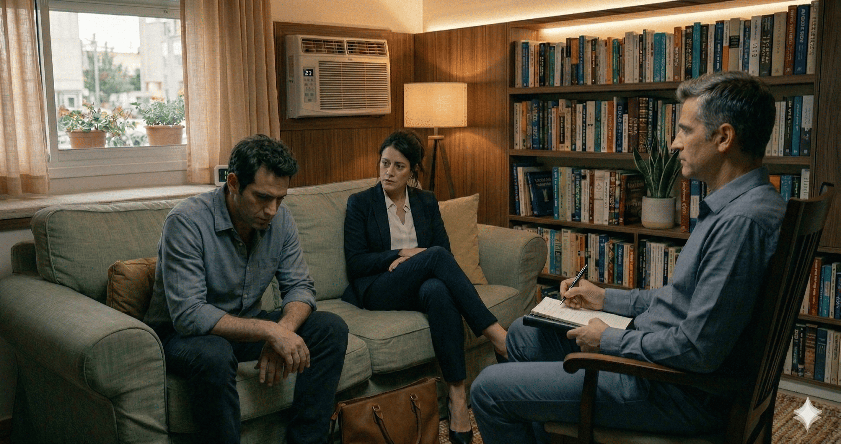 פרק 4: יום רביעי, 14:00 – קרן וגיא